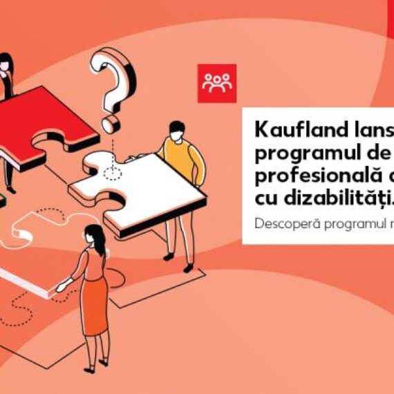 Kaufland România angajează peste 500 de persoane cu dizabilități până în aprilie 2020
