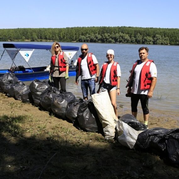 Patrula Zero Plastic: Peste o tonă de deșeuri adunate în Delta Dunării