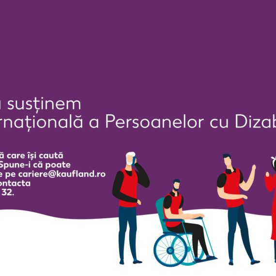 Kaufland România, sprijin pentru persoanele cu dizabilităţi: Integrarea a 240 de noi angajaţi şi adaptarea spaţiilor de lucru, obiective îndeplinite cu succes