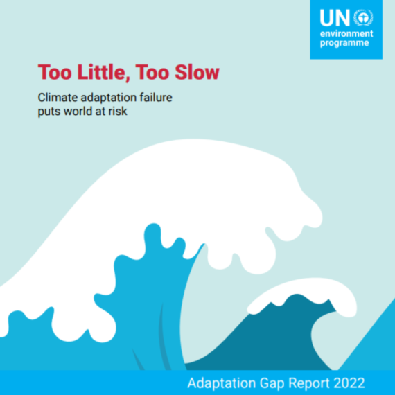 A fost lansat Raportul UNEP privind decalajul de adaptare 2022: Prea puțin, prea lent – eșecul adaptării la schimbările climatice pune lumea în pericol