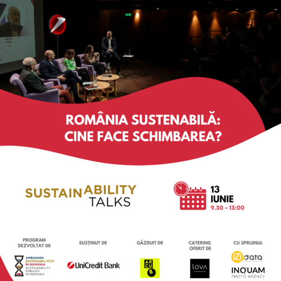 SustainAbility Talks – România sustenabilă: cine face schimbarea?